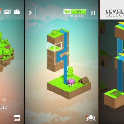 Falls, sposta i blocchi e libera la cascata