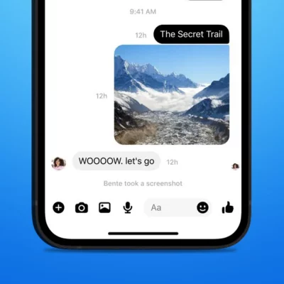 Facebook Messenger attiva le notifiche degli screenshot