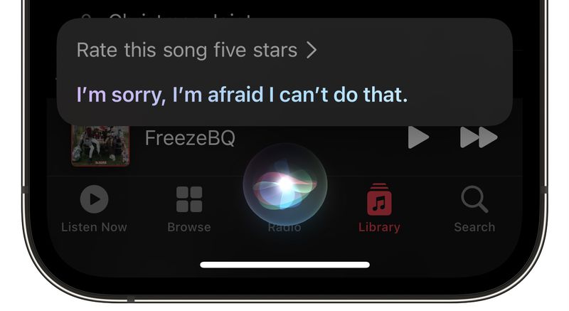 siri voto apple music