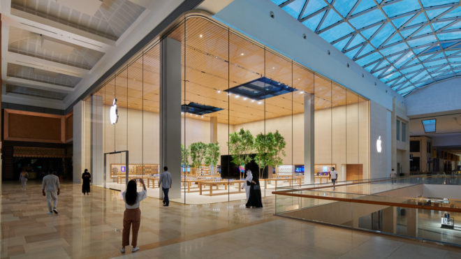 Ecco lo splendido Apple Store Yas Mall di Abu Dhabi