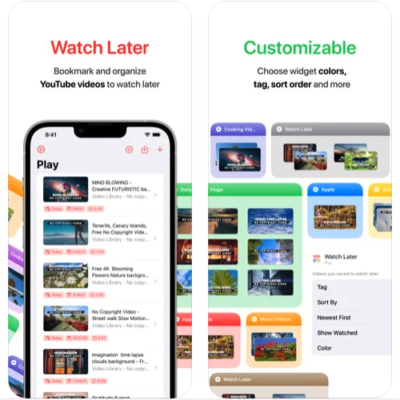 “Play”: accedi ai video di YouTube dalla schermata home