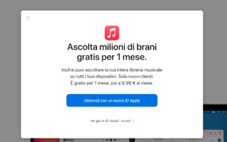 Apple Music: periodo di prova gratuito ridotto a un mese