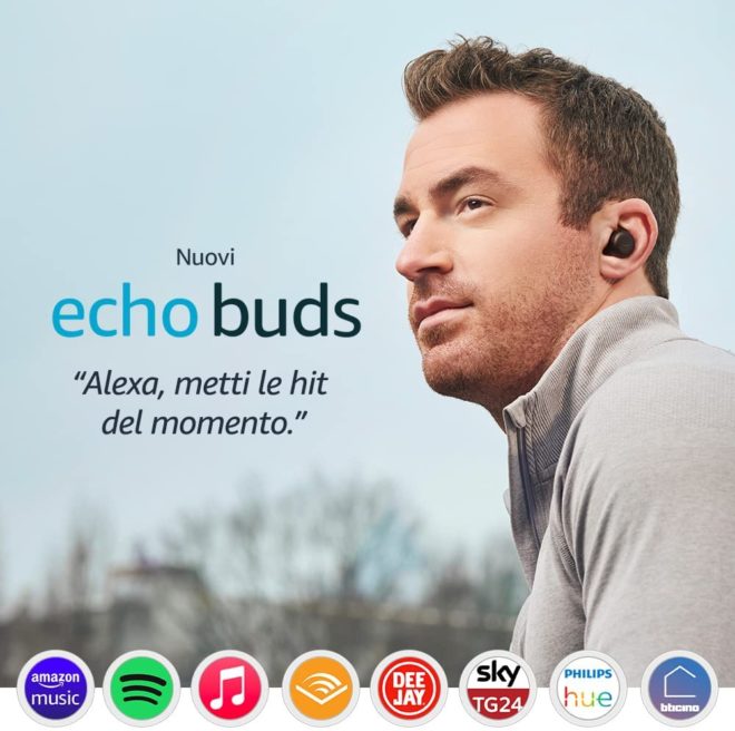Amazon lancia i nuovi Echo Buds di seconda generazione con ANC e Alexa