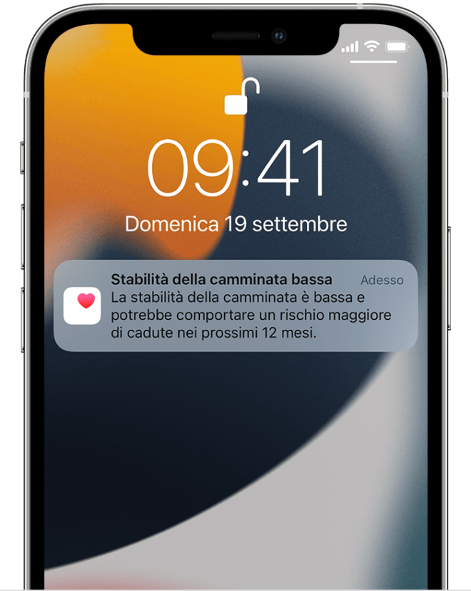 Come misurare la stabilità della camminata su iPhone