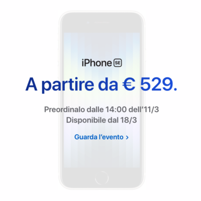 iPhone SE 2022, prezzi e disponibilità