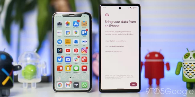 “Switch to Android” trasferirà i dati da iCloud a Google Foto