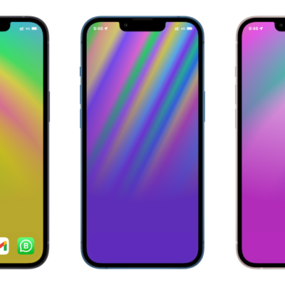 Wallpaper per rendere invisibile la dock di iPhone