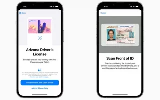 L’Arizona è il primo stato ad attivare i documenti digitali su Apple Wallet