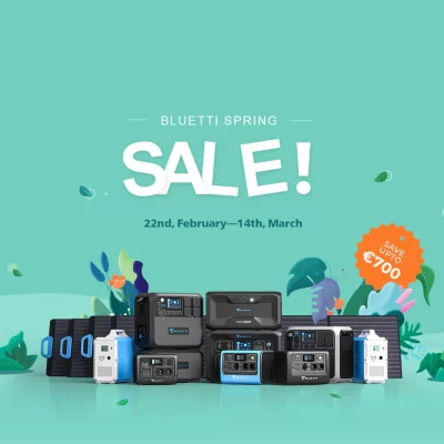 Bluetti Spring Sale: sconti fino a 1000€