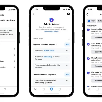 Facebook su iOS, in arrivo novità per gli amministratori dei gruppi