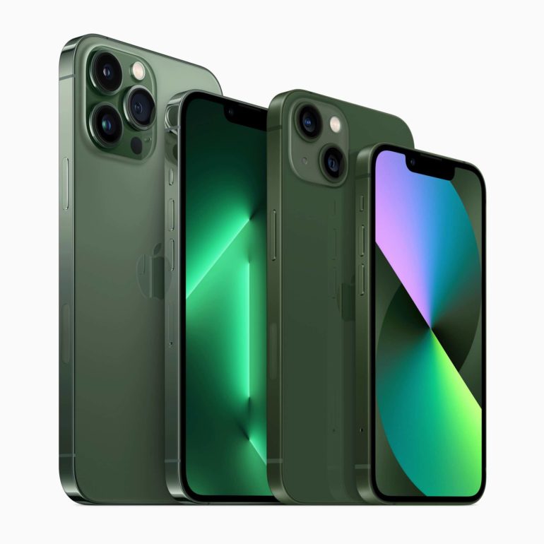 iphone 13 verde