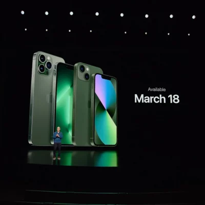 iPhone 13 e iPhone 13 Pro ora anche in verde alpino