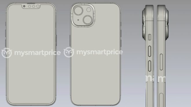 iPhone 14, i render confermano un design simile ad iPhone 13