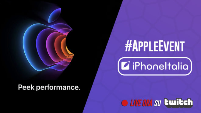 Evento Apple ‘Peek Performance’: seguilo con noi in DIRETTA su TWITCH dalle 18:30 – LIVE TERMINATO