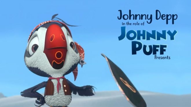 Johnny Depp su Apple TV+ con “Puffins Impossible”