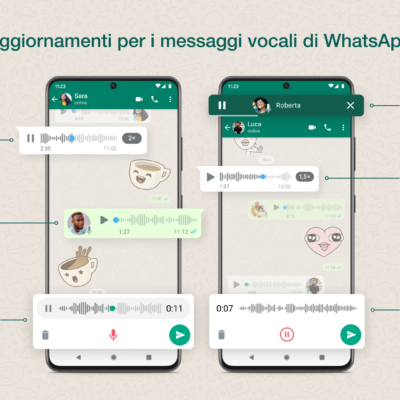WhatsApp inizia a implementare la nuova interfaccia per i messaggi vocali