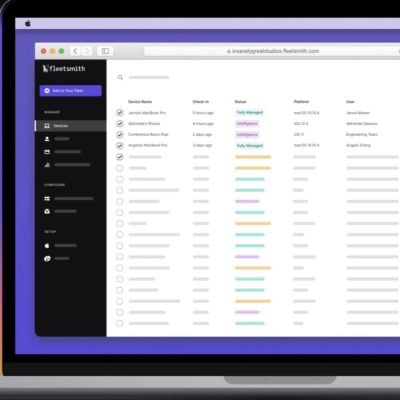 Apple interromperà il supporto a Fleetsmith