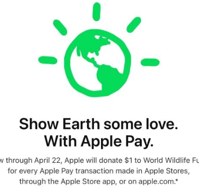 Apple celebra la giornata della terra con una nuova campagna donazioni