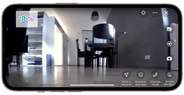 app deebot iOS - live view