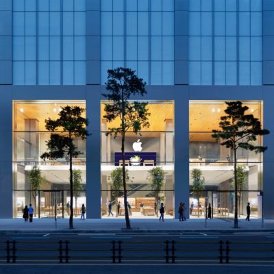 Apple svela il nuovo Apple Store Myeongdong in Corea del Sud
