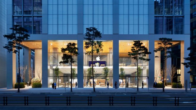 Apple svela il nuovo Apple Store Myeongdong in Corea del Sud