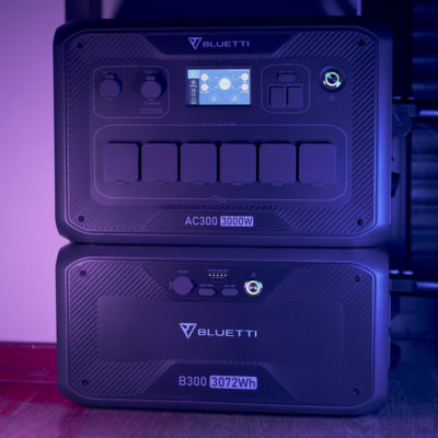 BLUETTI AC300 + B300: la power station modulare con app per iOS