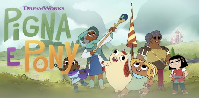 La serie DreamWorks Pigna e Pony è disponibile su Apple TV+