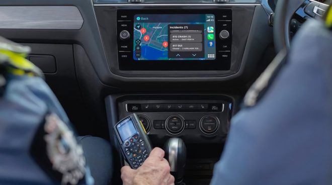 La polizia australiana utilizza CarPlay per le emergenze