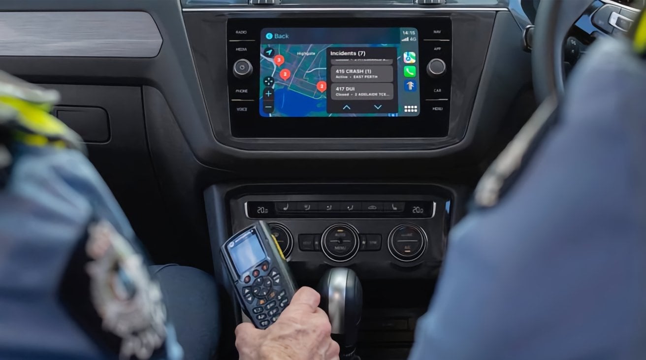 polizia carplay