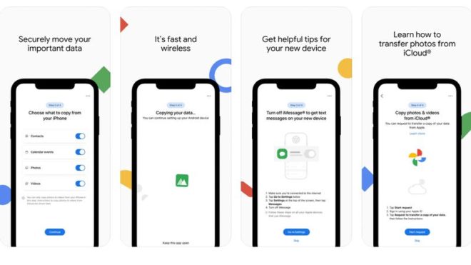 Google lancia l’app iOS “Passa ad Android”