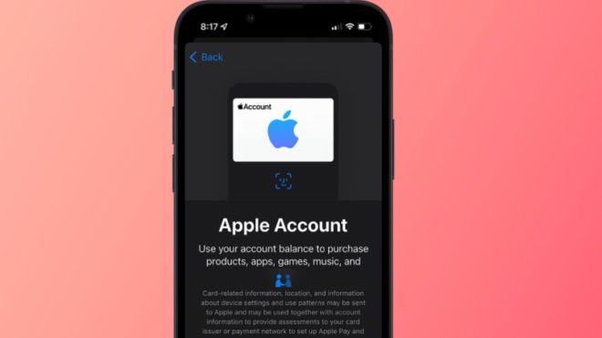Apple Account Card sostituisce ufficialmente iTunes Pass su iOS 15.5.