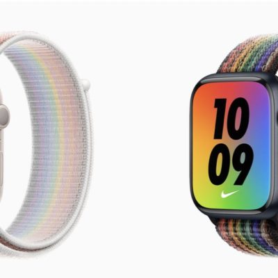 Apple rilascia il cinturino Apple Watch Pride 2022 e il quadrante a tema