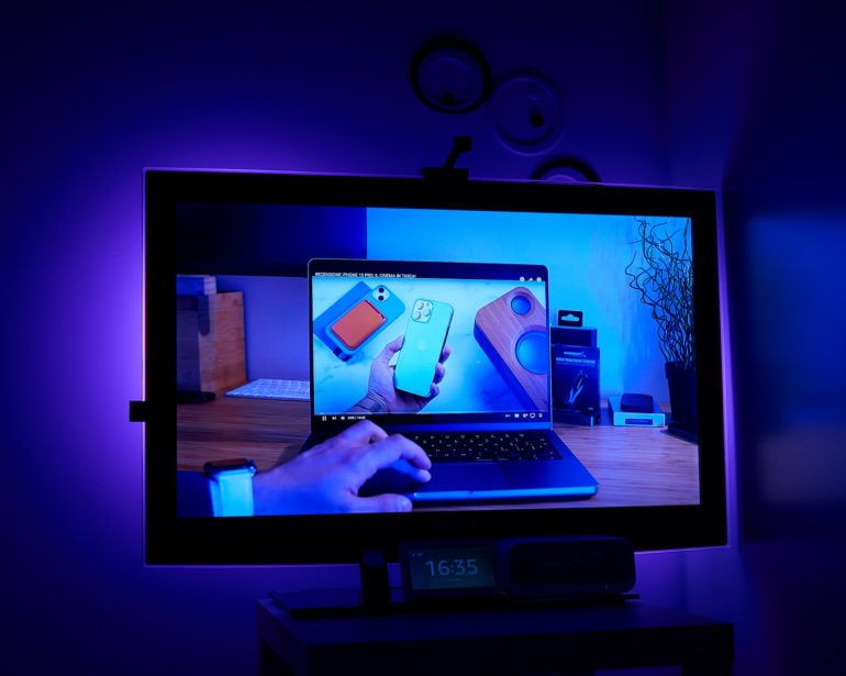 illuminazione smart tv