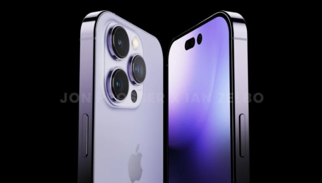 Un nuovo render ci mostra il possibile iPhone 14 Pro in colorazione viola