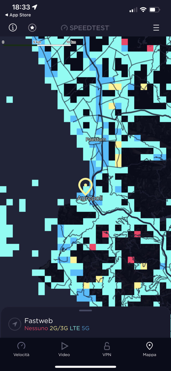 Speedtest aggiunge le mappe per confrontare le reti dei vari operatori