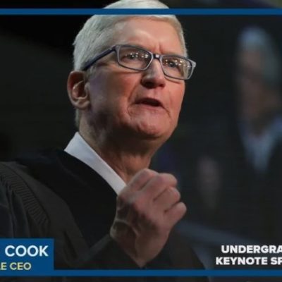 Tim Cook e il suo discorso alla Gallaudet University