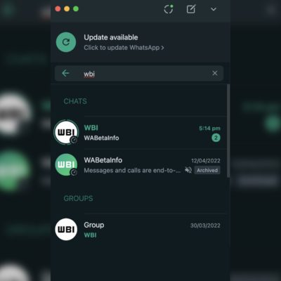 WhatsApp mostrerà gli aggiornamenti di stato nella lista chat