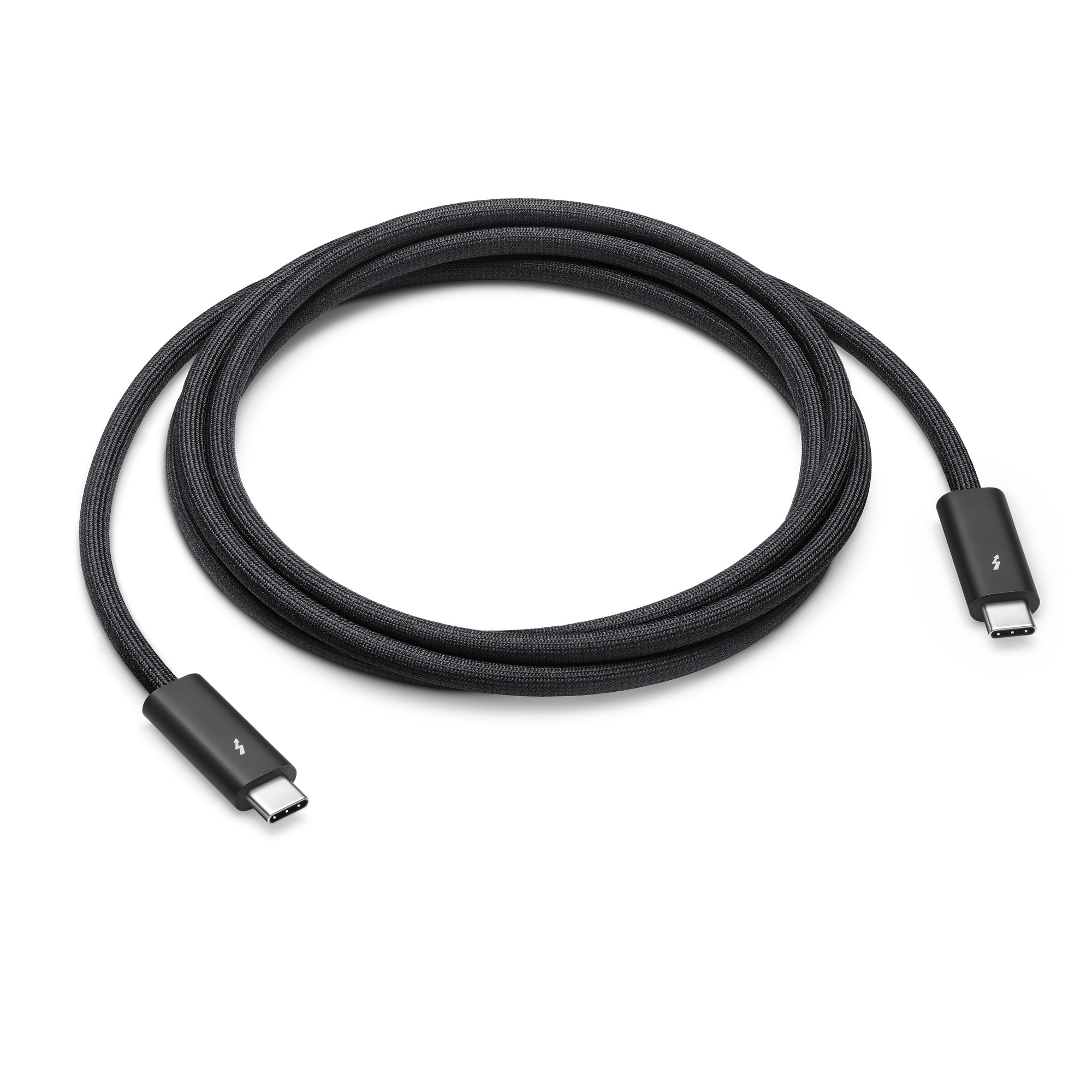 Cavo Maxonar Thunderbolt 3 (USB 4.0) 2m - 40 Gbps, 100W, 5K/60Hz O Doppio 4K - Nylon Intrecciato, Alluminio - Per MacBook, SSD, EGPU