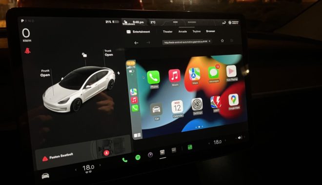 CarPlay è ora disponibile sulle Tesla grazie al Raspberry Pi [AGGIORNATO]