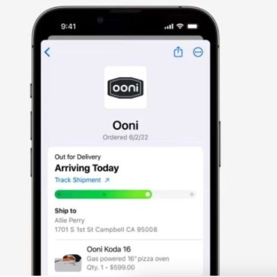 iOS 16 consente di tracciare le spedizioni