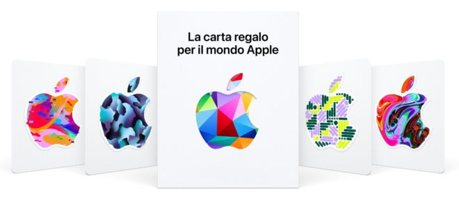 Apple Gift Card universale disponibile anche in Italia