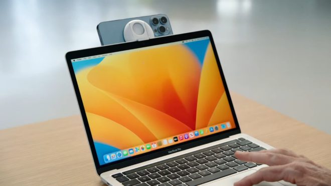 Apple annuncia Continuity Camera: l’iPhone diventa la webcam del Mac