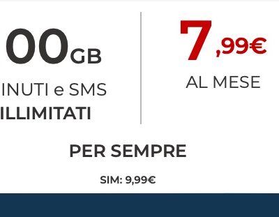 Ritorna iliad Flash 100: minuti illimitati + SMS illimitati + 100 GIGA a 7,99€!