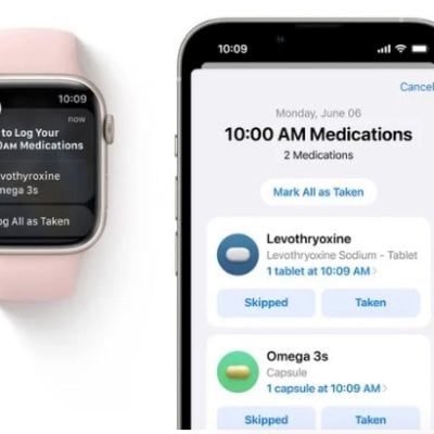 iOS 16 e watchOS 9 aiutano a tenere traccia dei farmaci da assumere