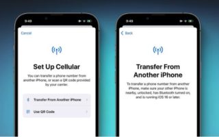 iOS 16 consente di trasferire una eSIM tra iPhone tramite Bluetooth