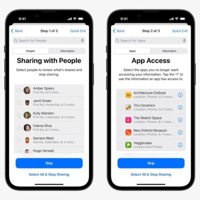 Il Safety Check in iOS 16 permette agli utenti di tutelarsi dagli abusi