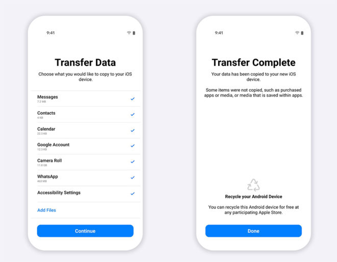 Trasferire le chat WhatsApp da Android ad iPhone ora è possibile con “Passa ad iOS” di Apple