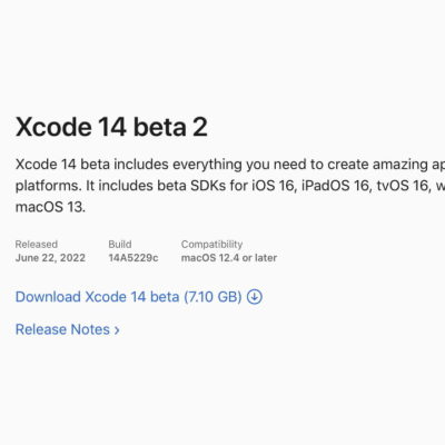 Apple rilascia Xcode 14 Beta 2 con Stage Manager Simulator