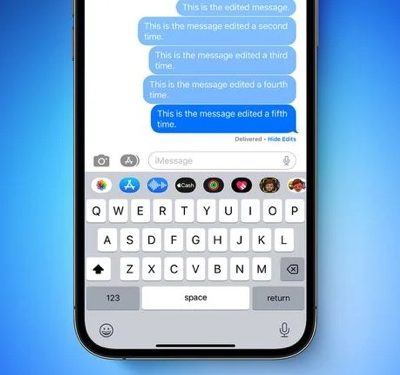 Le novità per l’app Messaggi e i widget live su iOS 16 beta 4
