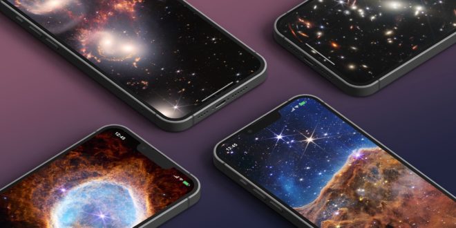 Disponibili gli sfondi del telescopio spaziale James Webb per iPhone